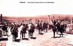 Timgad - Fantasia a travers les Ruines Romaines